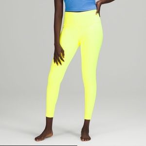 Lululemon Wunder Under High-Rise Tight Luxtreme 28” highlight yellow